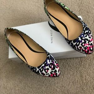 Nine West Multi Color Flat